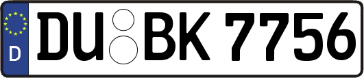 DU-BK7756