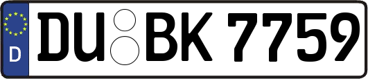DU-BK7759