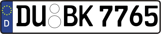 DU-BK7765