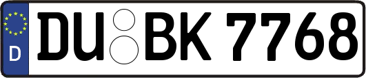 DU-BK7768