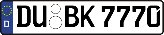 DU-BK7770