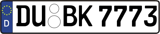 DU-BK7773