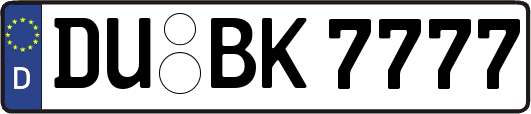 DU-BK7777