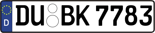 DU-BK7783
