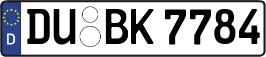 DU-BK7784