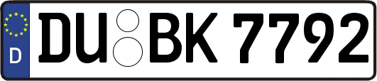 DU-BK7792