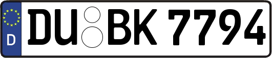 DU-BK7794
