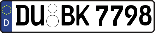 DU-BK7798