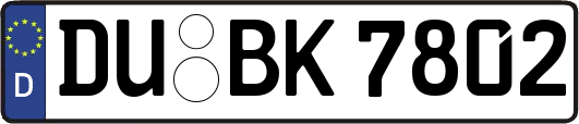 DU-BK7802