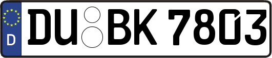 DU-BK7803