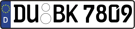 DU-BK7809