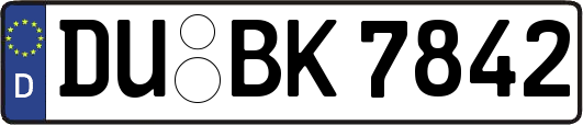 DU-BK7842