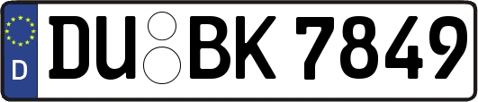 DU-BK7849