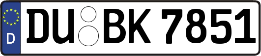 DU-BK7851