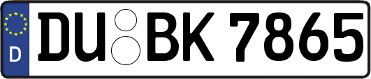 DU-BK7865