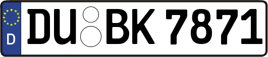 DU-BK7871