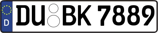 DU-BK7889