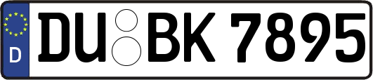 DU-BK7895