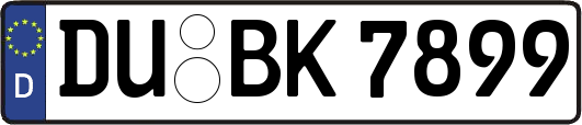 DU-BK7899