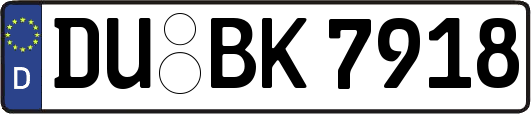 DU-BK7918