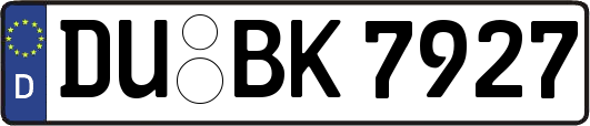 DU-BK7927