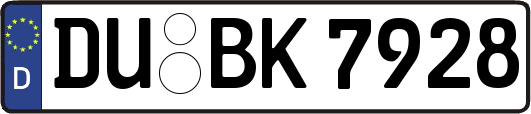 DU-BK7928