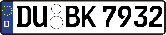 DU-BK7932