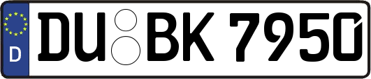 DU-BK7950