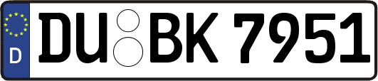 DU-BK7951