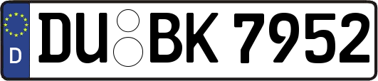 DU-BK7952