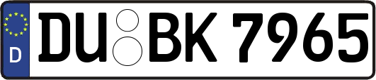DU-BK7965