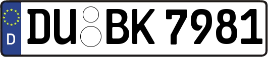 DU-BK7981