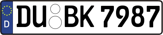 DU-BK7987