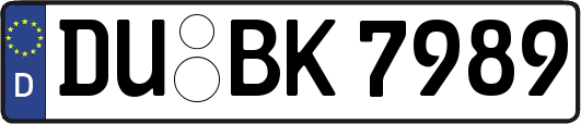 DU-BK7989