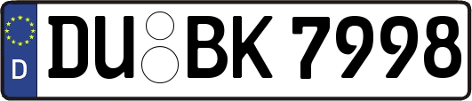 DU-BK7998