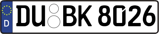 DU-BK8026