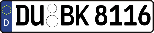 DU-BK8116