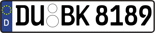 DU-BK8189