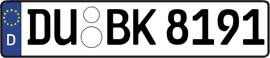 DU-BK8191
