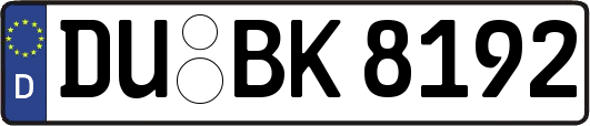 DU-BK8192