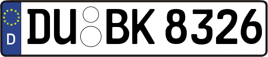 DU-BK8326