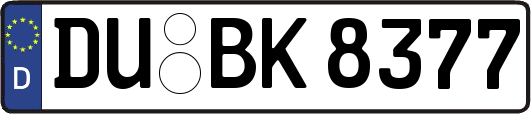 DU-BK8377