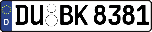 DU-BK8381