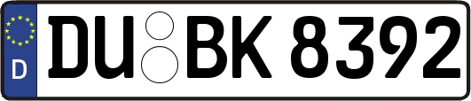 DU-BK8392