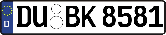 DU-BK8581