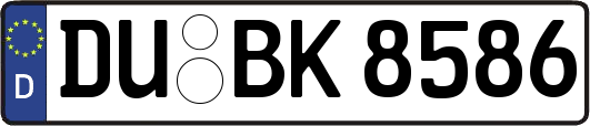 DU-BK8586