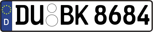 DU-BK8684