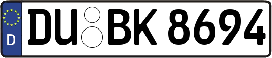 DU-BK8694