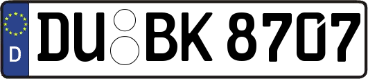 DU-BK8707