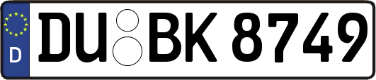 DU-BK8749